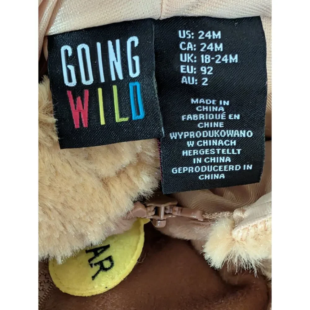 Going Wild Lion King Baby Halloween Costume Size 24 Months